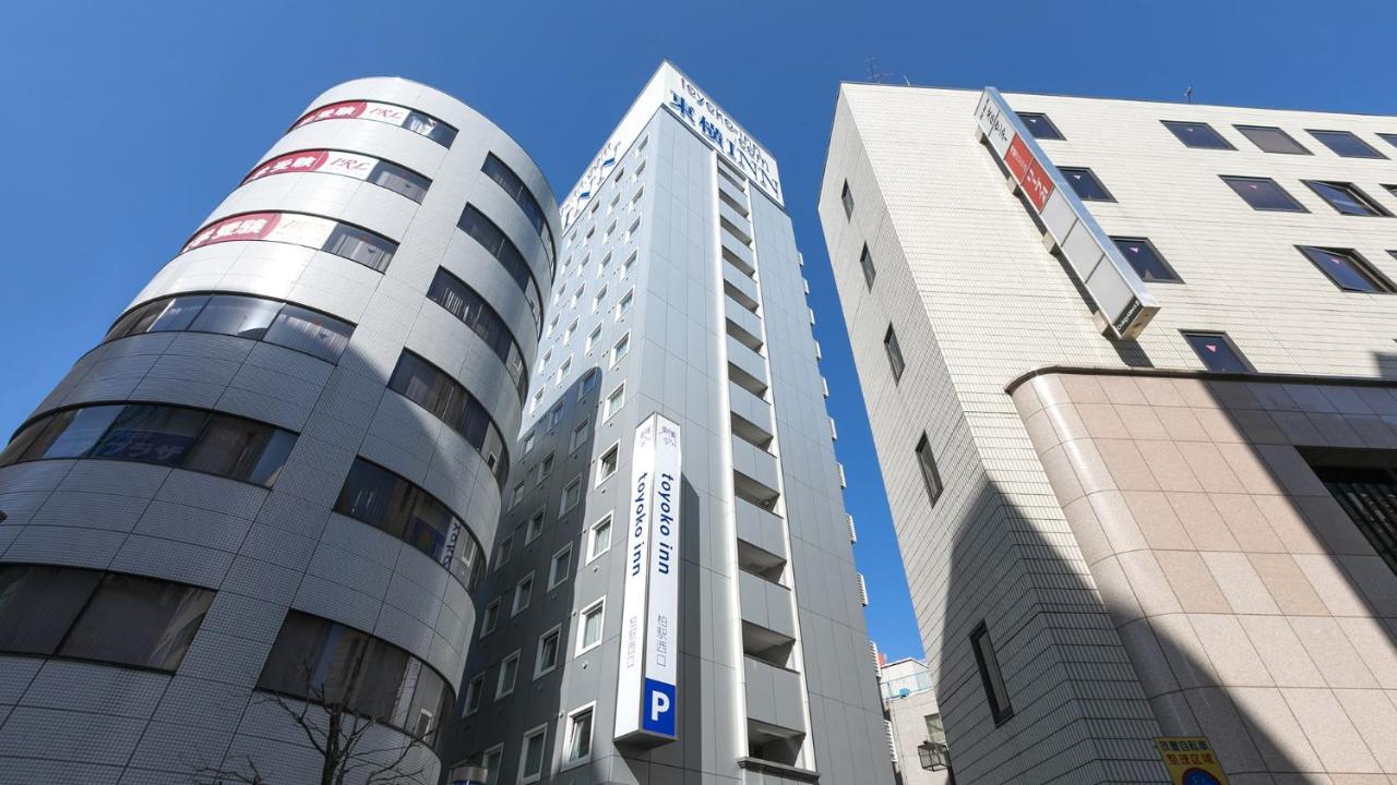Toyoko Inn Kashiwa Eki Nishi Guchi Exterior photo